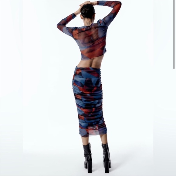 Zara tulle top - Picture 4 of 5